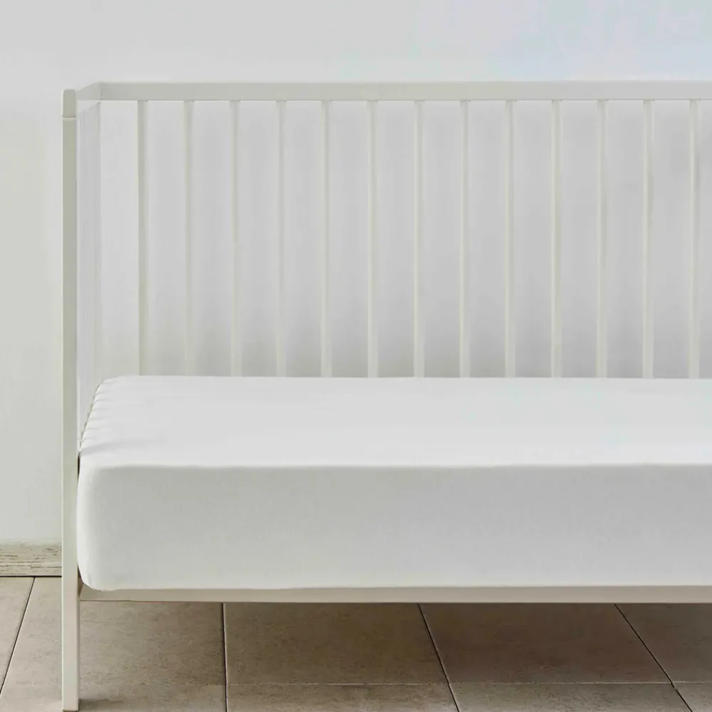 Karaca Home Jersey Fitted Bed Sheet White 70x140 cm + 20 cm Öko-Tex Zertifiziert Ecru01 Online