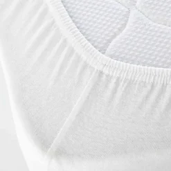 Karaca Home Jersey Spannbetlaken weiß 90x200 cm + 30 cm Öko-Tex zertifiziert Ecru01 Outlet