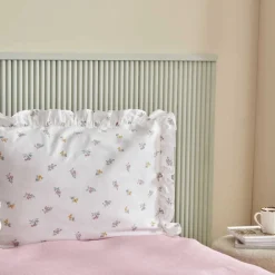 Karaca Home Lidya 100% Baumwolle Doppelbettdecken-Set - Puder Yeşil New