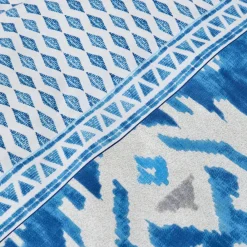 Karaca Home Neos Blaues Baumwolle Doppel Bettbezug-Set Blau01 Online
