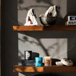 Karaca Home Paye duftende Glas Schwarz Kerze Schwarz01 Outlet