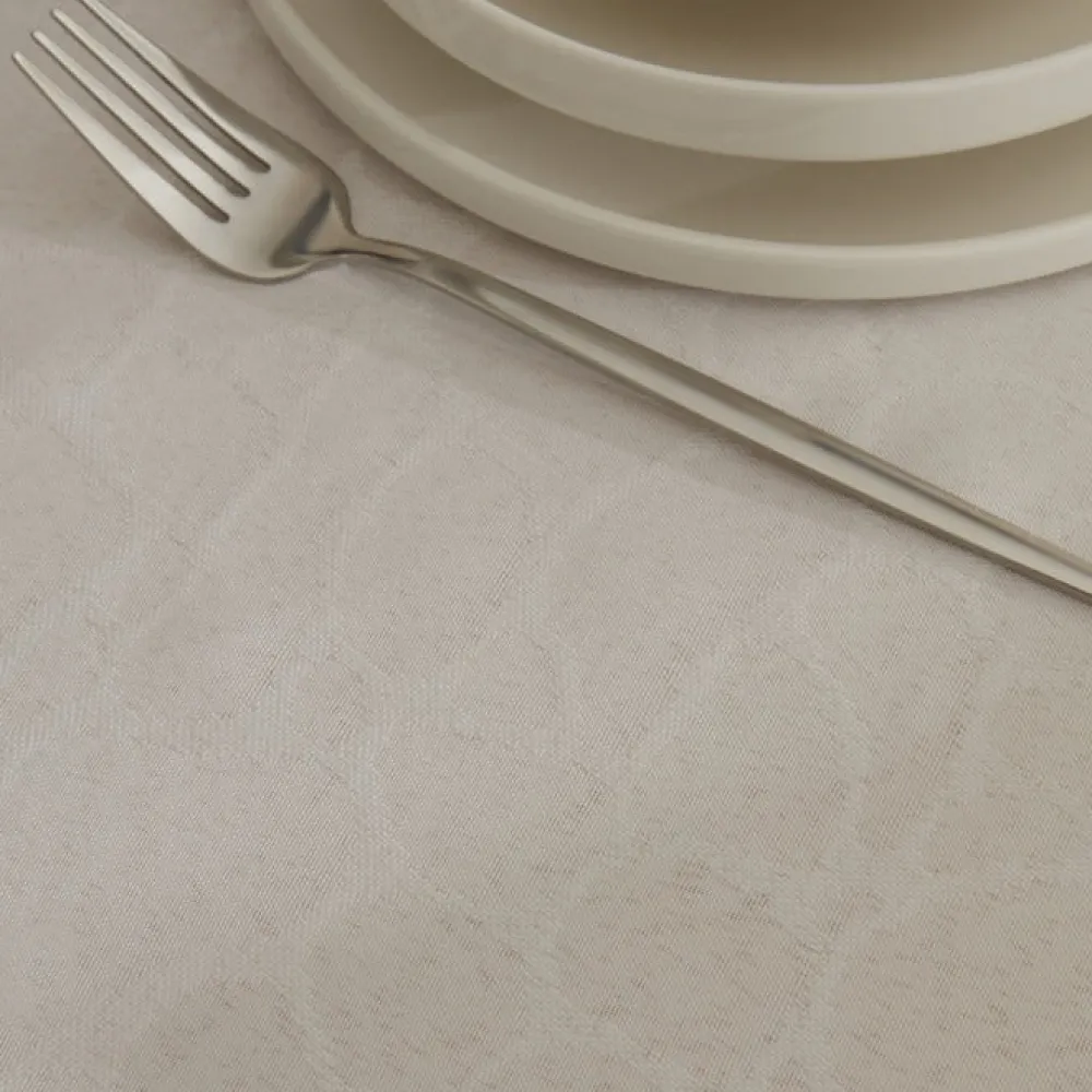 Karaca Home Pebble Tischdecke Weiß 140X200 cm Beyaz Clearance