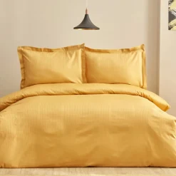Karaca Home Uniq 100% Baumwolle Double Sateen Bettbezug Senf Senf01