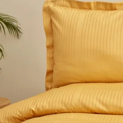 Karaca Home Uniq 100% Baumwolle Double Sateen Bettbezug Senf Senf01