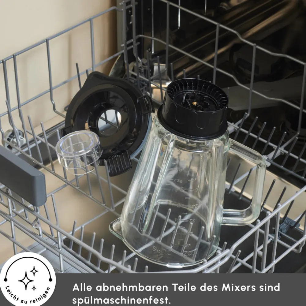 Karaca 1,5 L Glasbehälter Smoothie Blender Inox Clearance