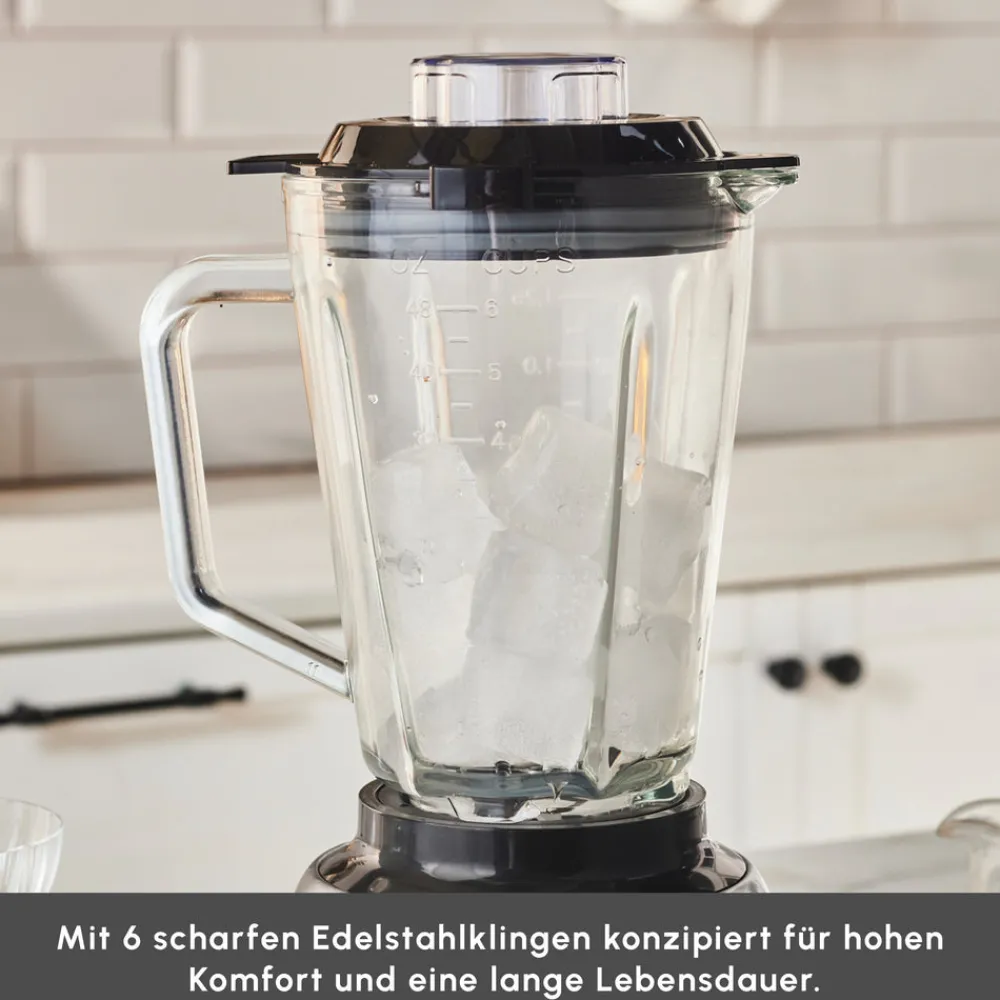 Karaca 1,5 L Glasbehälter Smoothie Blender Inox Clearance