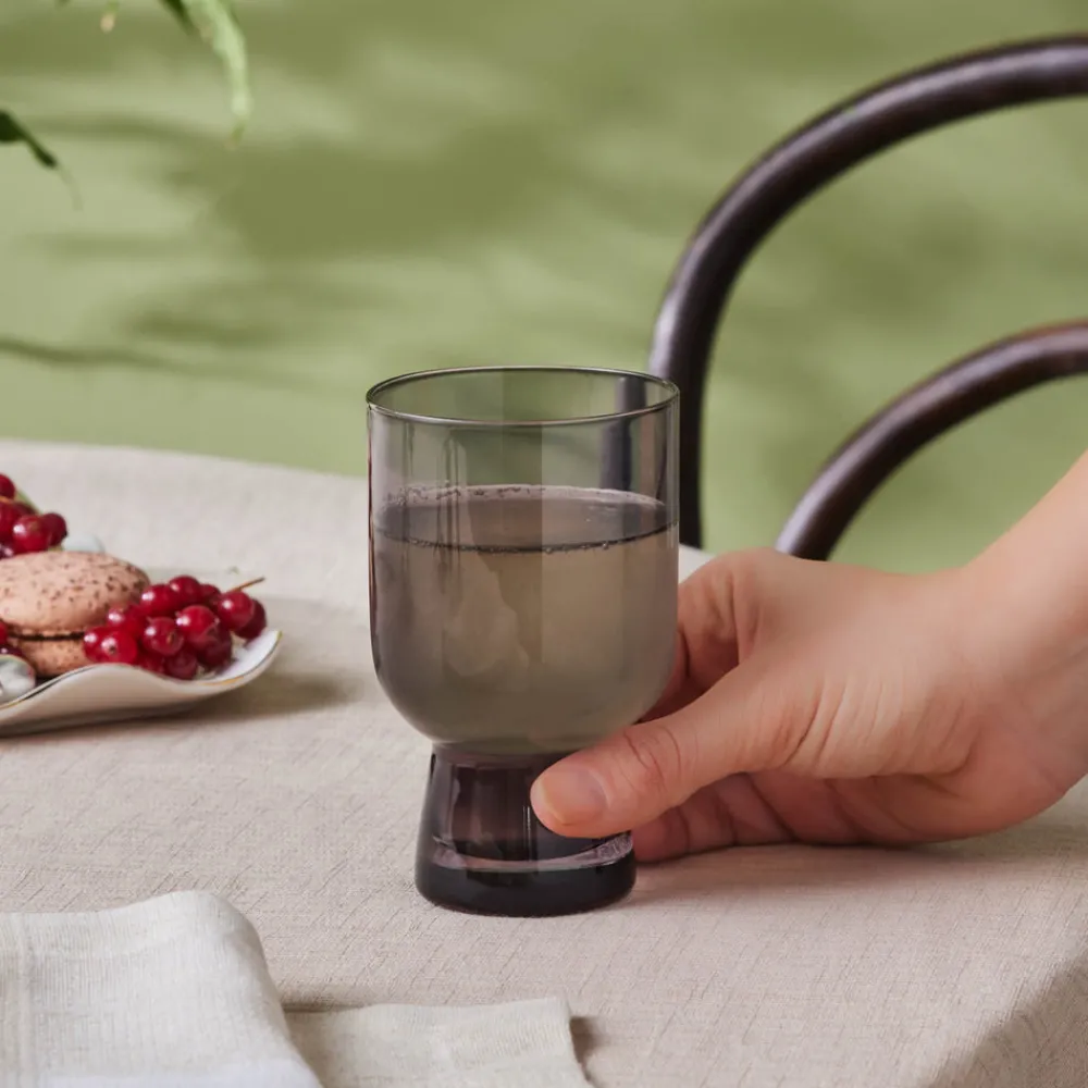 Karaca Julia Wasserglas 340 ml – Grau Grau02 Discount
