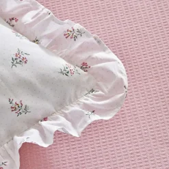 Karaca Lidya Bettwäsche-Set aus 100 % Baumwolle, Doppelbett, Rosa Online