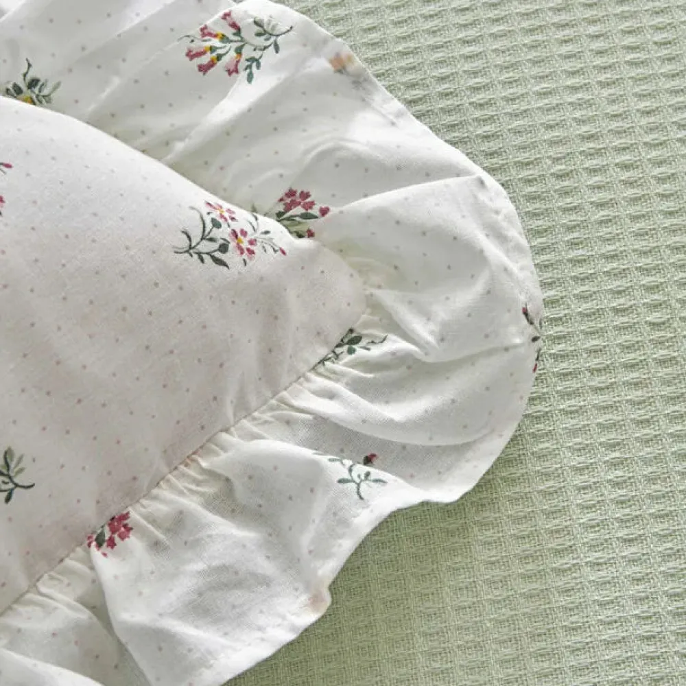 Karaca Lidya Bettwäsche-Set aus 100 % Baumwolle, Einzelbett, Grün Best