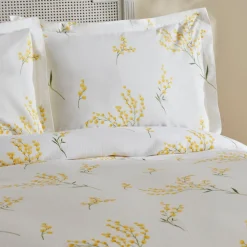 Karaca Loretta 100% Baumwolle Doppelbett-Piké-Set, Gelb Yellow Discount