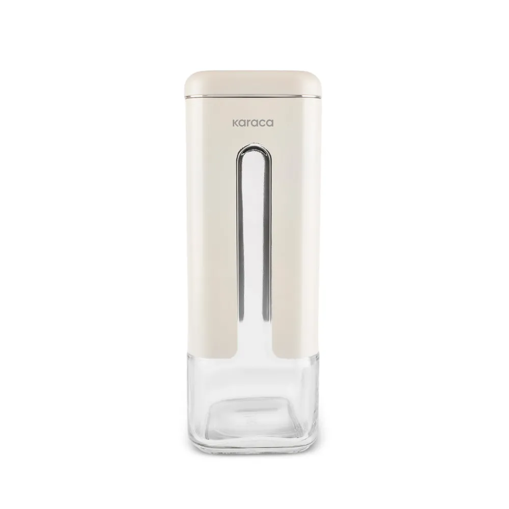 Karaca Luminous, Vorratsglas, 1210ML, Creme Creme01 Sale