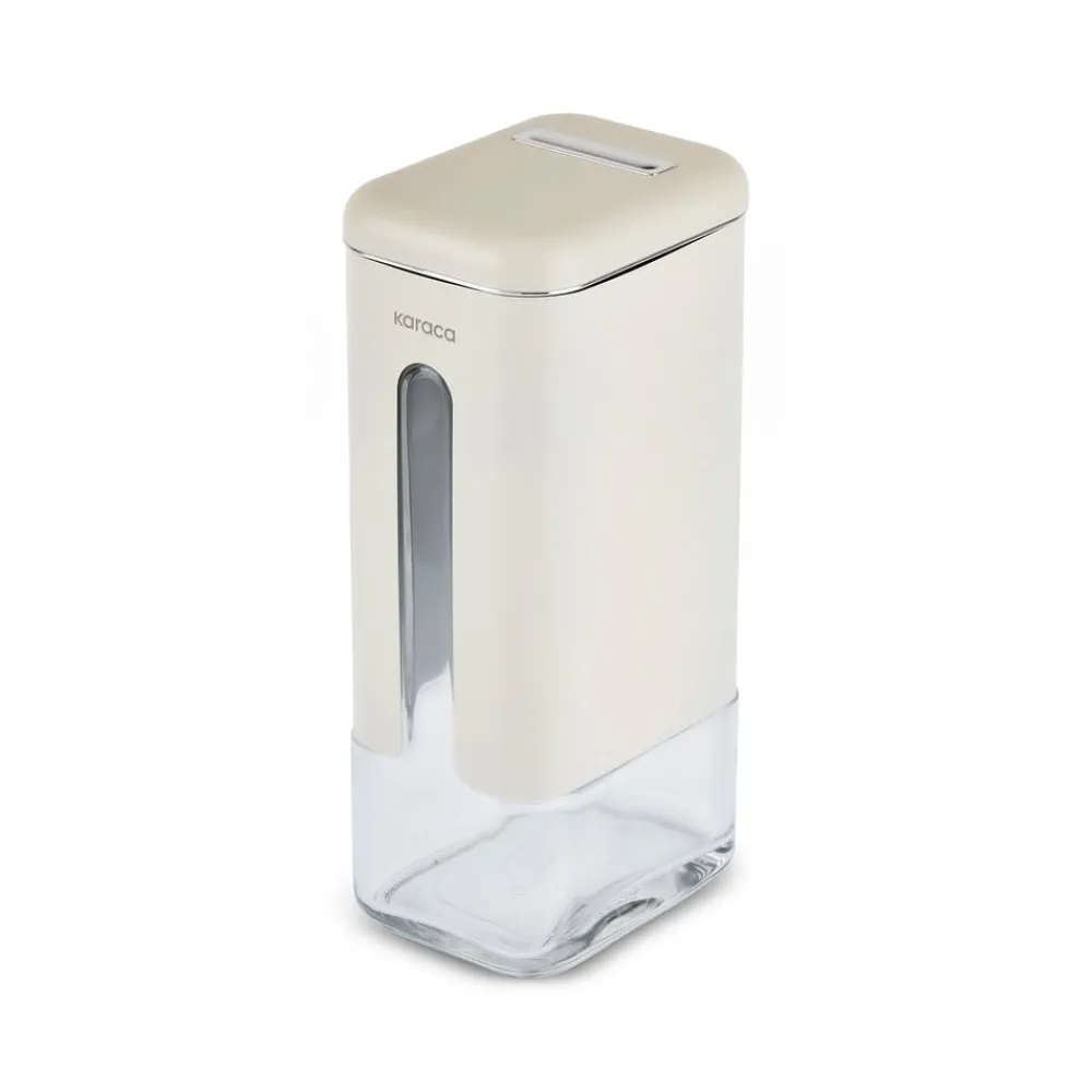 Karaca Luminous, Vorratsglas, 1210ML, Creme Creme01 Sale