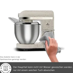 Karaca Mastermaıd Chef Pro Doppelarm Standmixer Soft Cream, 5L, 1500W Weıche Creme Hot