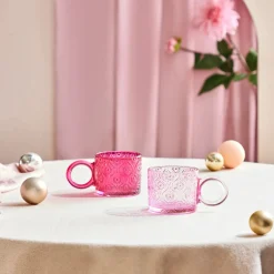 Karaca Miracle Tasse, Rosa Rosa01