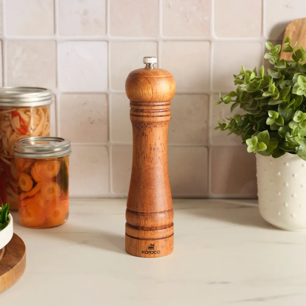 Karaca Naturegrind Holz Gewürzmühle Outlet