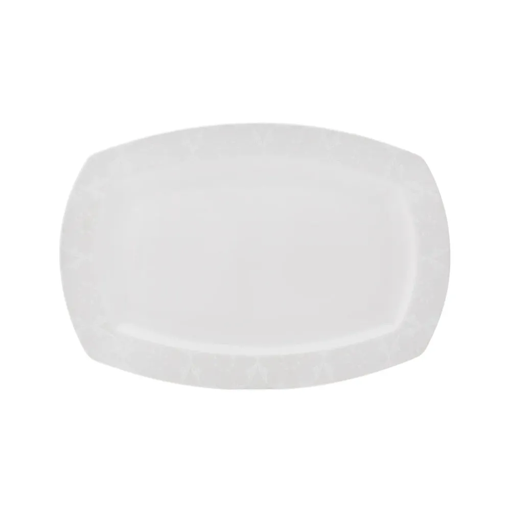 Karaca New Suha Creme 60-teiliges Porzellan Geschirr Set Quadratisch für 12 Personen Weıß01 Hot