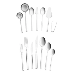 Karaca Nil Elegance Besteckset für 12 Personen, 91 Teilig , Silber Sılber Outlet