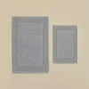 Karaca Odetta Badvorleger-Set, 60 × 90 cm + 40 × 60 cm, Grau Hot