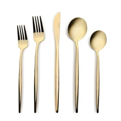 Karaca Orion Shiny Gold 12-Personen 60-Teiliges Besteckset Shıny Gold