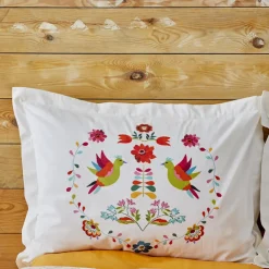 Karaca Parlin Bettwäsche-Set aus 100 % türkischer Baumwolle, Doppelbett, Fuchsia Discount