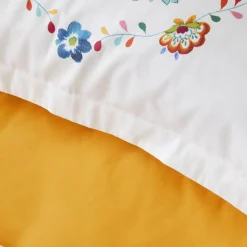 Karaca Parlin Bettwäsche-Set aus 100 % türkischer Baumwolle, Doppelbett, Fuchsia Discount