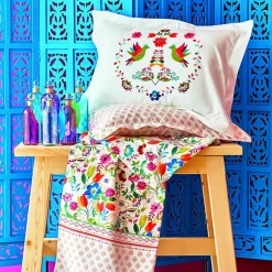 Karaca Parlin Bettwäsche-Set aus 100 % türkischer Baumwolle, Doppelbett, Fuchsia Discount