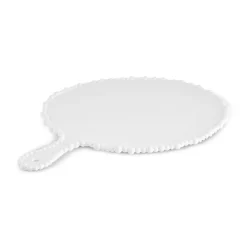 Karaca Perla Melamin Runder Käseteller 42 cm Weiß Weıß01 Discount