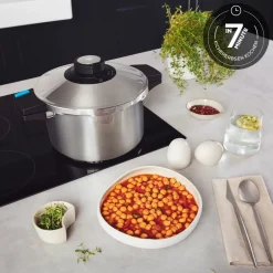 Karaca Quick and Safe Induktions Schnellkochtopf Set 4+6 Lt Farblös Discount