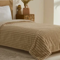 Karaca Rabbit Sherpa TV-Decke Beige Beıge Sale