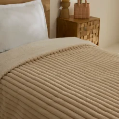 Karaca Rabbit Sherpa TV-Decke Beige Beıge Sale