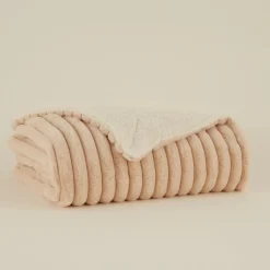 Karaca Rabbit Sherpa TV-Decke Beige Beıge Sale