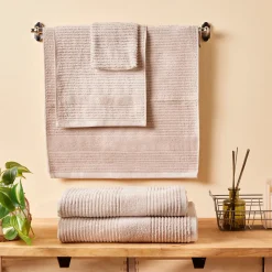 Karaca Rachel Supreme Duschtuch, Beige, 70x140 cm Beıge01 Hot