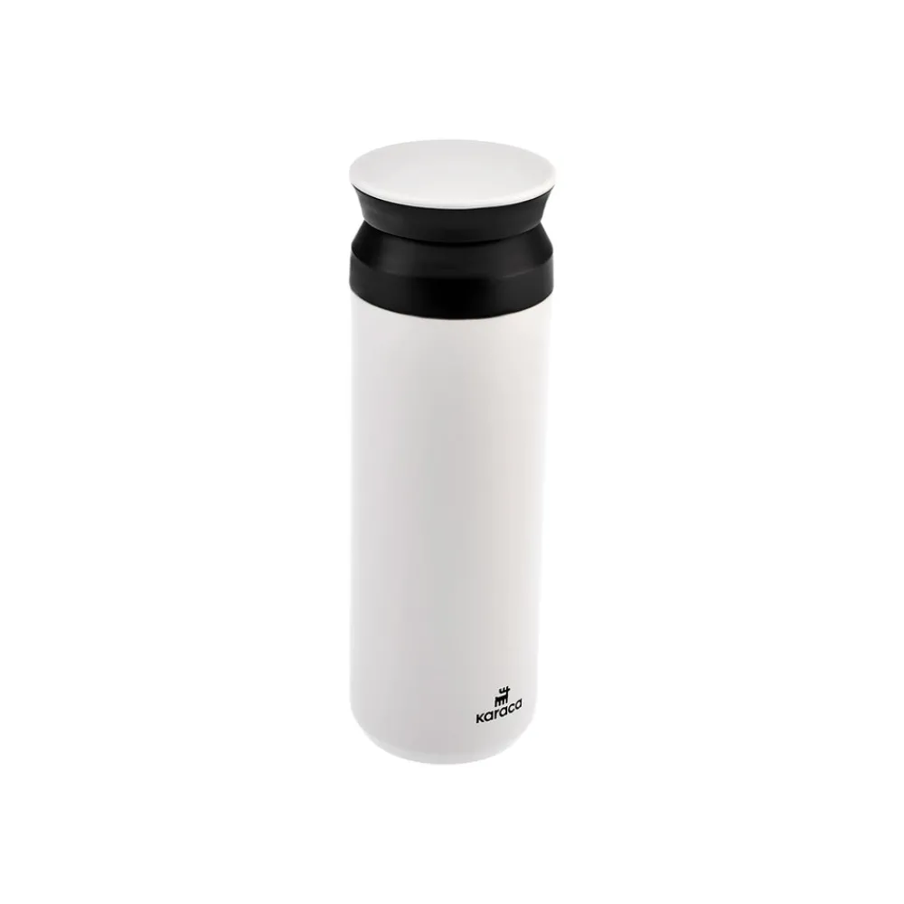 Karaca Rainbow Steel Auslaufsichere Thermoskanne 500 Ml Creme Creme01 Clearance