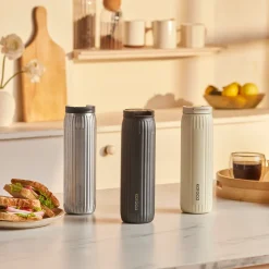 Karaca Rimo Auslaufsicherer Edelstahl-Thermos 600 ml Anthrazit Online