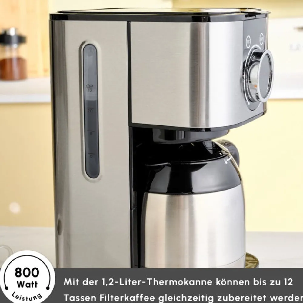 Karaca Series 2303 Stahl Filterkaffeemaschine Inox New