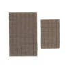 Karaca Simon Badvorleger-Set, 60 × 90 cm + 40 × 60 cm, Grau Online