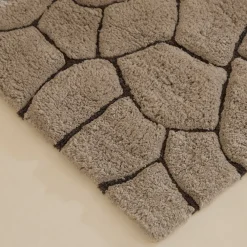 Karaca Stone Badvorleger, 50 × 80 cm, Grau New