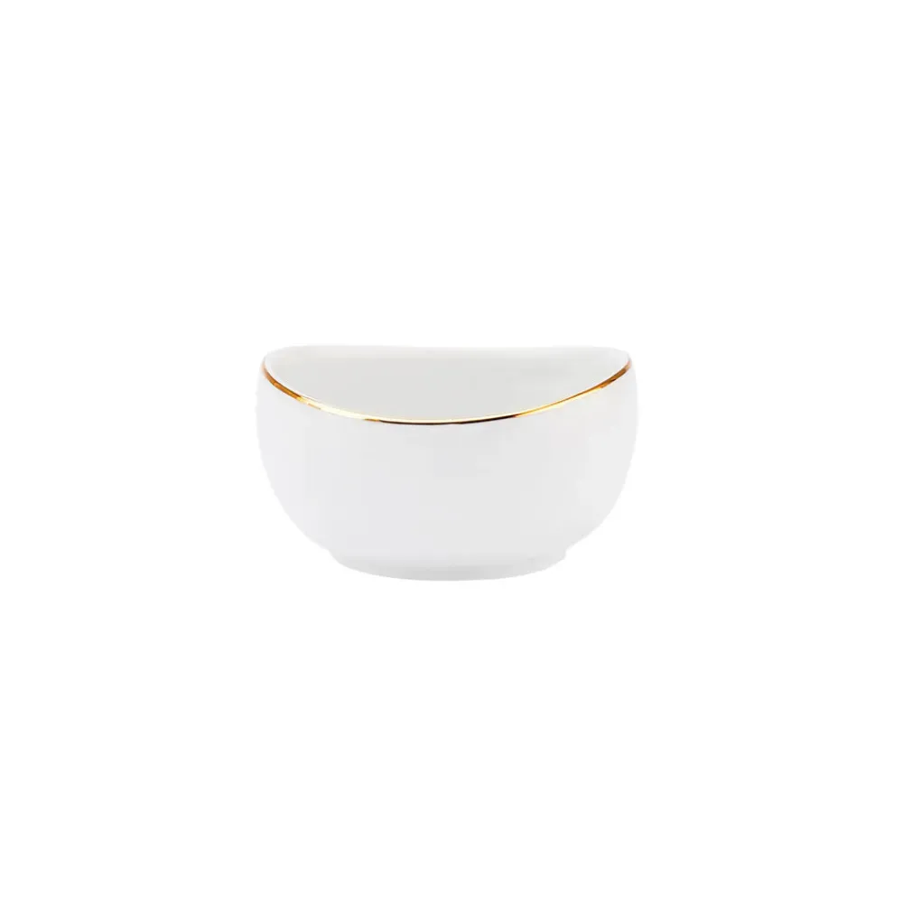 Karaca Streamline Hole 28 Teilig Frühstücksset und Servierschalen für 6 Personen Gold Clearance