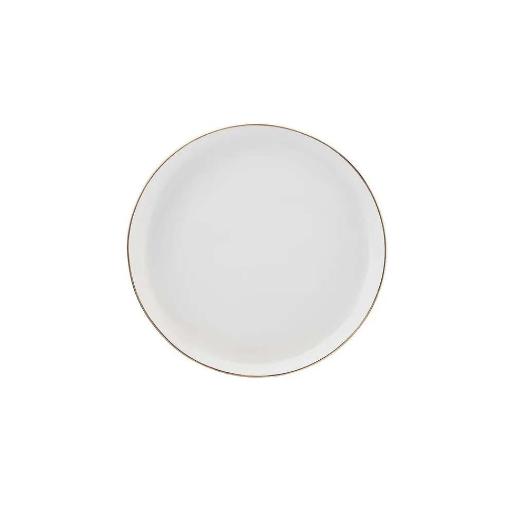 Karaca Streamline Hole 28 Teilig Frühstücksset und Servierschalen für 6 Personen Gold Clearance