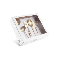Karaca Tivoli 7-teiliges Servierset in Box, Gold