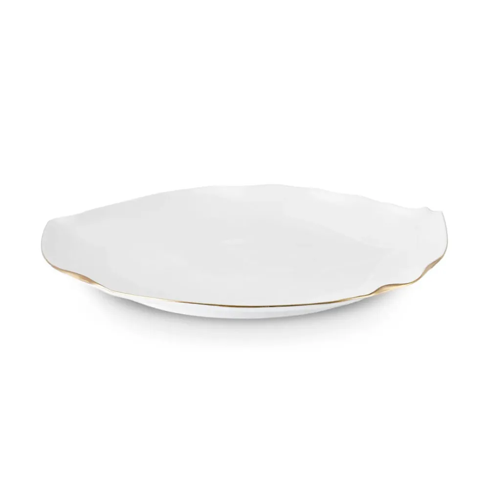 Karaca x Müge Anlı ener Servierteller 27 Cm Gold Sale