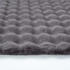 Karaca Kaschmir Teppich 7/24 Cosy Premium Bubble Anthrazit 80x150 cm Anthracıt01 Online