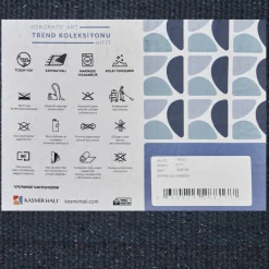 Karaca Kasmir Hali Dekorative Kunst Trend Hitit Teppich 80x150 cm Grau02 New