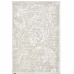 Karaca Kasmir Hali Dekorative Kunst Trend Kamelie Doppelseitiger Teppich 160x230 cm Beıge01 Best