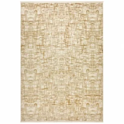 Karaca Kasmir Hali Viskose Modern Lina 160x230 cm Gelb Sale