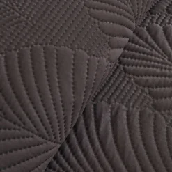 Karaca Leaf Bettüberwurf-Set Anthrazit 230x240 Cm + 2 (50x70 Cm) Anthracıte Online