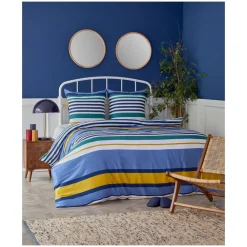 Karaca Nautica Home Dover Bettwäsche Set Satın 155X220 + 80X80 Sale