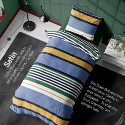 Karaca Nautica Home Dover Bettwäsche Set Satın 155X220 + 80X80 Sale