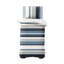Karaca Nautica Westport Einzel Bettbezugsset, 155x220, 80x80 Best