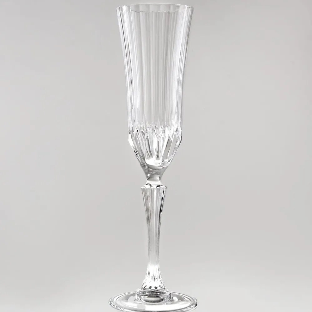 Karaca RCR Adagio 6-teiliges Flöten-Glas-Set 180 ml Klar Best